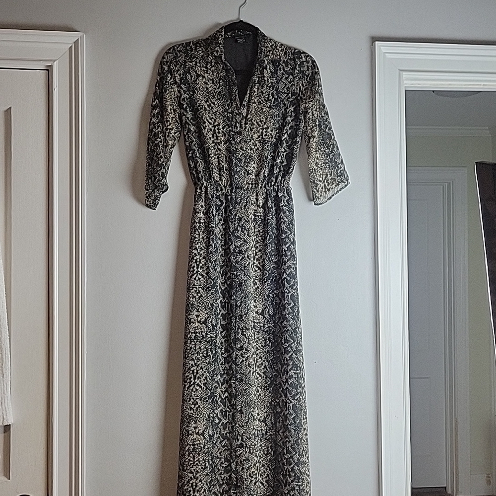 MODA International Animal Print Maxi-Size XS